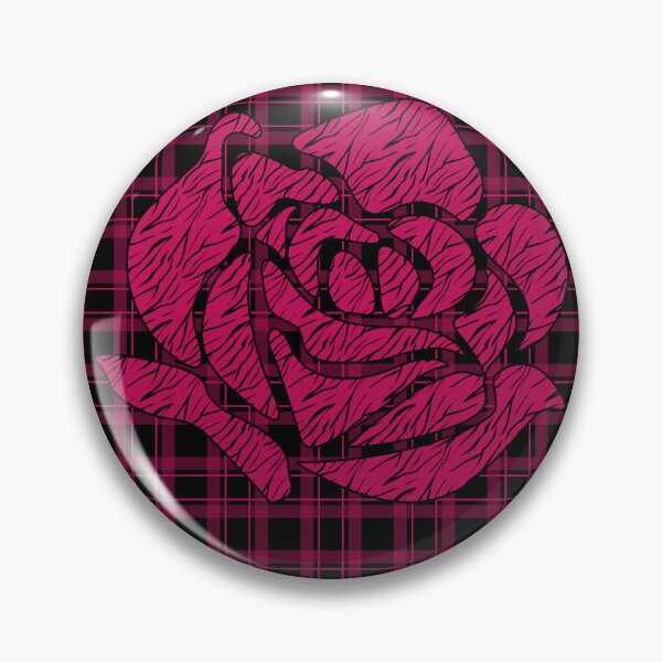 Item preview, Burgundy plaid textile patchwork designed and sold by fuzzyfox.