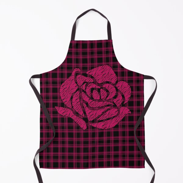Item preview, Burgundy plaid textile patchwork designed and sold by fuzzyfox.