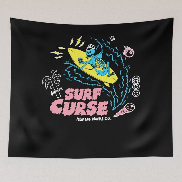 Item preview, Surf band Curse color designed and sold by ArtShopClearCa.