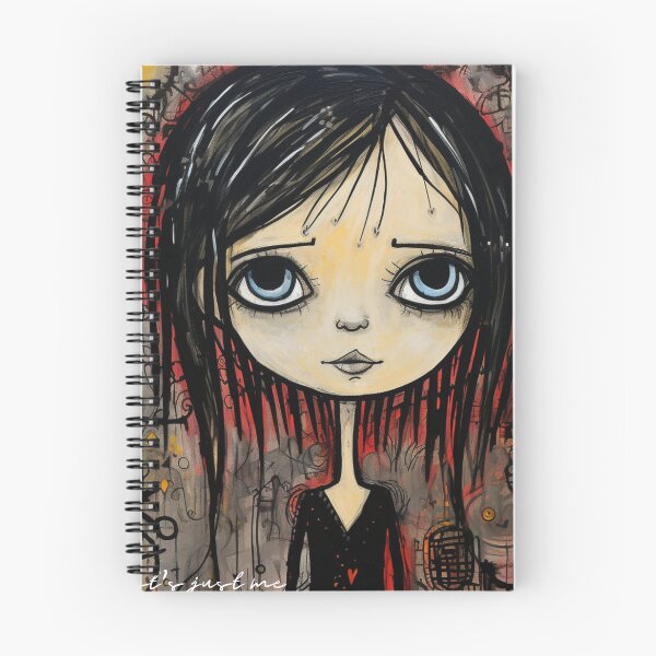 Item preview, Sweet and pretty girl with black hair and big blue eyes designed and sold by EDSOP.