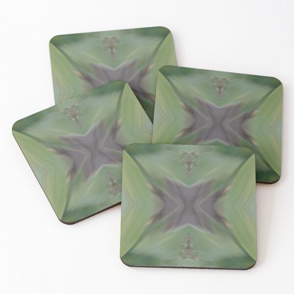 Item preview, Agave Green Jackal In Mist ICM Photography Pattern  designed and sold by SpiritGifts.