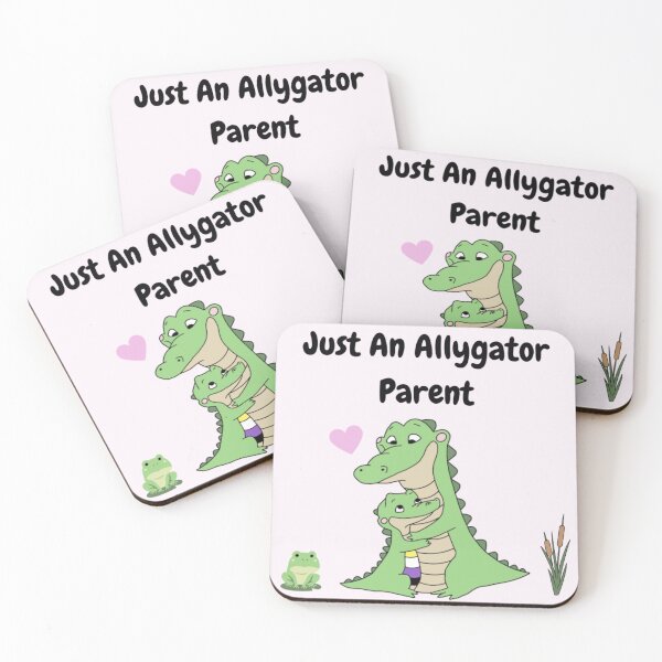Item preview, LGBT Parent Non-binary Allygator designed and sold by CrittersCreate.
