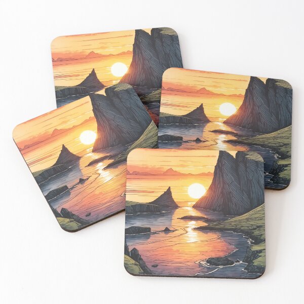 Item preview, Rugged beauty of the Faroes designed and sold by canvasriddle.