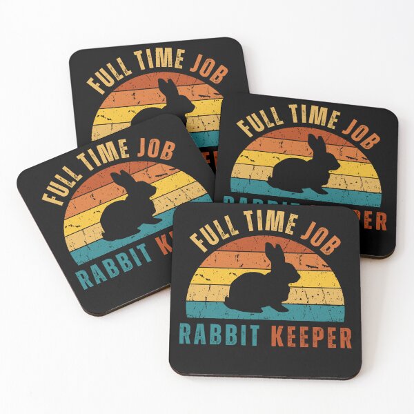 Item preview, FULL TIME JOB - RABBIT KEEPER designed and sold by Theia-Creations.