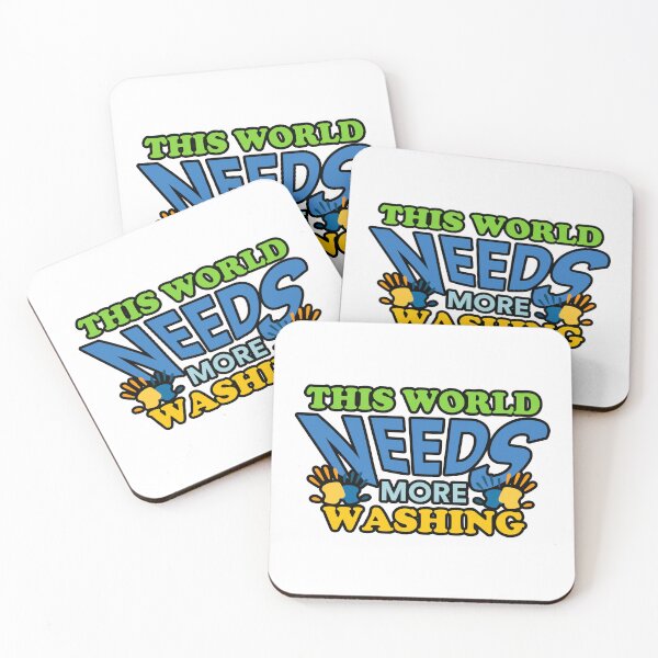 Item preview, This World Needs More Washing designed and sold by yphien.