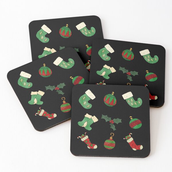Item preview, Cute Chirstmas Pattern - Hanging Christmas Stockings Pattern 2 designed and sold by patternjp.