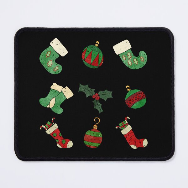 Item preview, Cute Chirstmas Pattern - Hanging Christmas Stockings Pattern 2 designed and sold by patternjp.