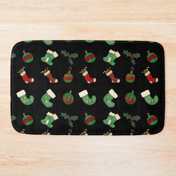Item preview, Cute Chirstmas Pattern - Hanging Christmas Stockings Pattern 2 designed and sold by patternjp.