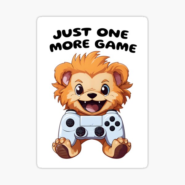 Stickers game Lion