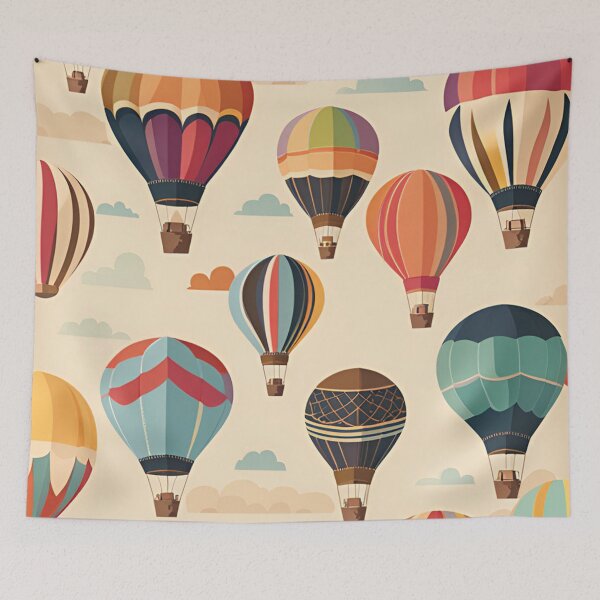 Item preview, Whimsical Hot Air Balloons designed and sold by Arkneer.