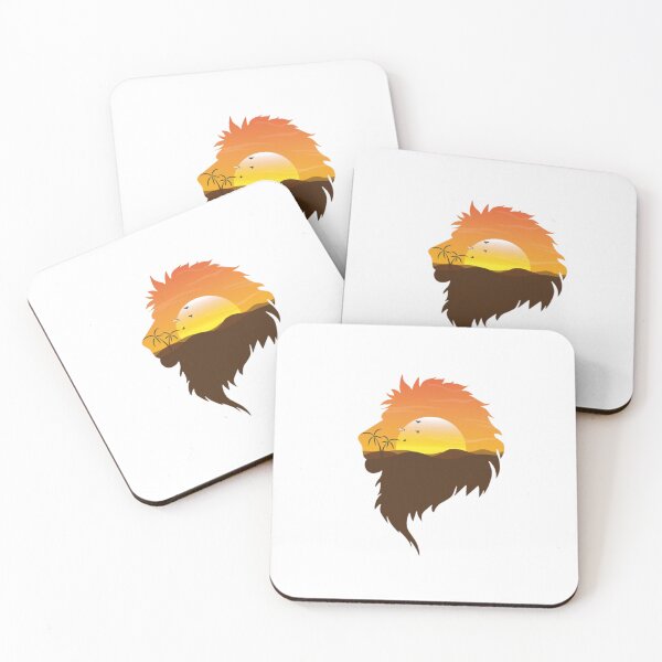 Item preview, Sunset Lion Silhouette Design designed and sold by Nottivago-App.