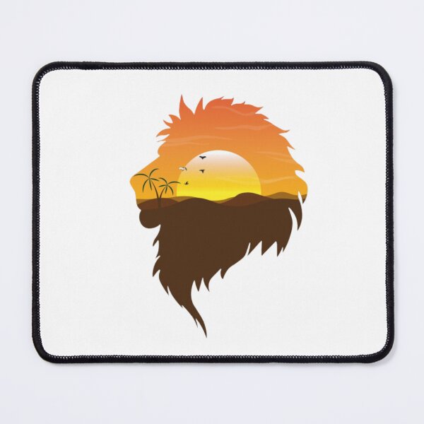 Item preview, Sunset Lion Silhouette Design designed and sold by Nottivago-App.