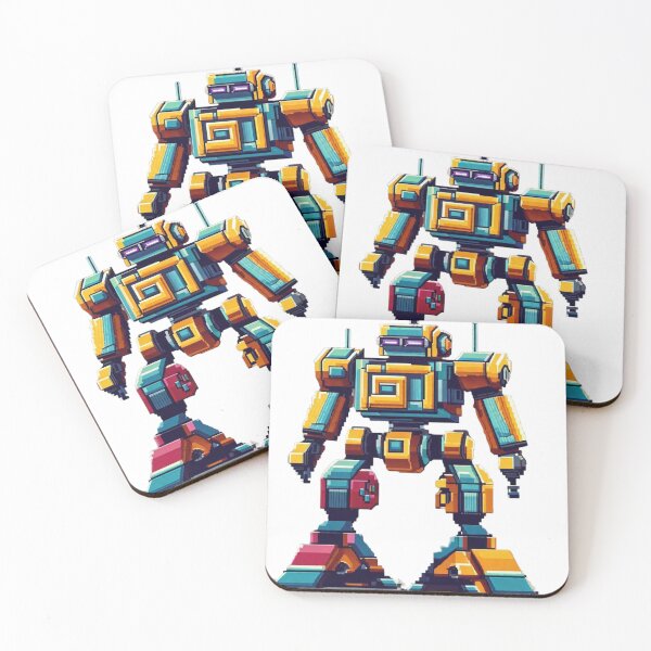 Item preview, Pixel Robot  designed and sold by PERFECART.