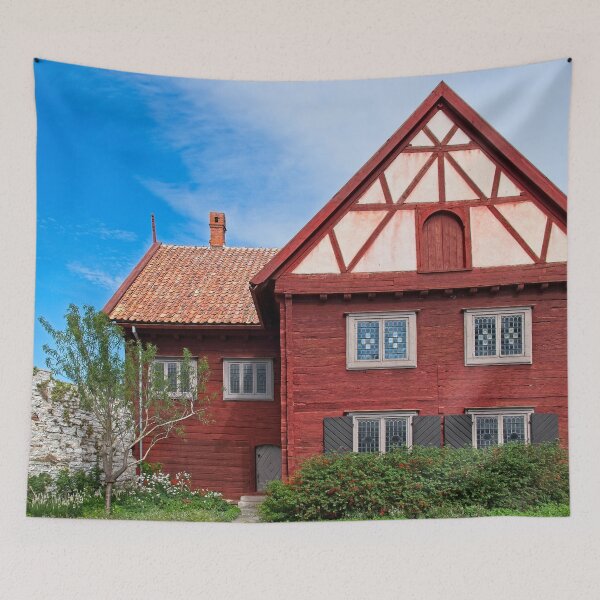 Item preview, Wooden Burmeister House Visby, Sweden designed and sold by Martyn R Arnold Fine Art Nature & Landscape Photography.