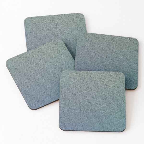Item preview, Symmetry of villi (blue/green) designed and sold by eliza-coli.