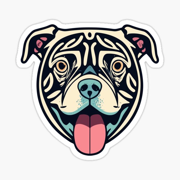 Item preview, Proud Cute Pitbull Owner Lover Art Collection for Pitties designed and sold by Snozzils.
