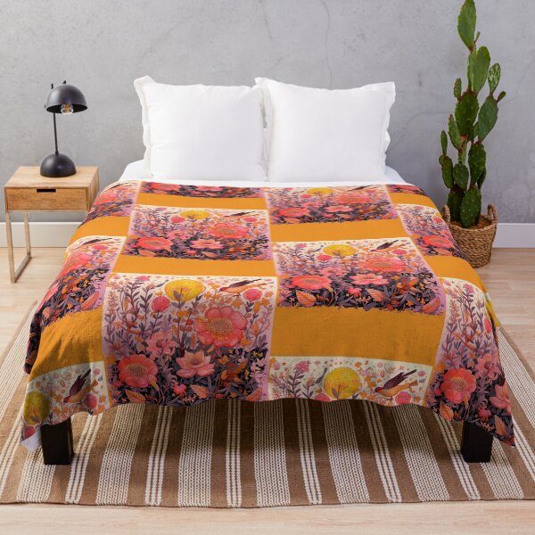 Item preview, Bird Flying Through a Field of Flowers designed and sold by Toph Moses.