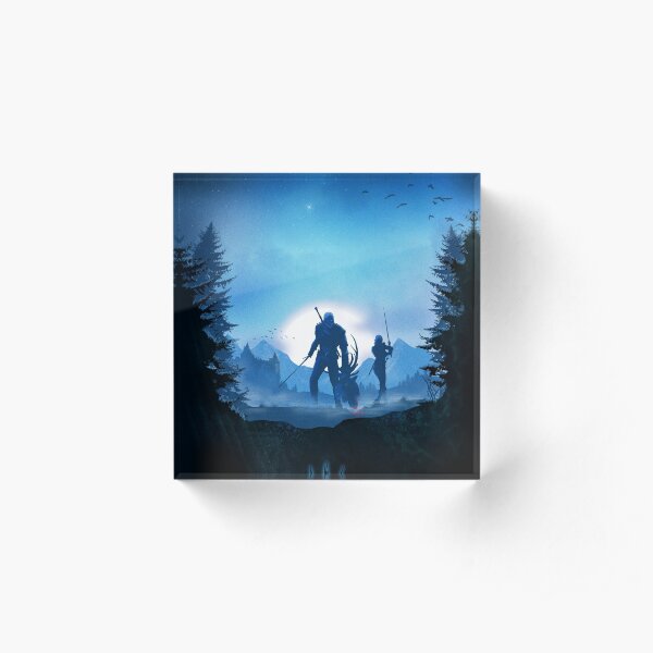 Wild Hunt Acrylic Block