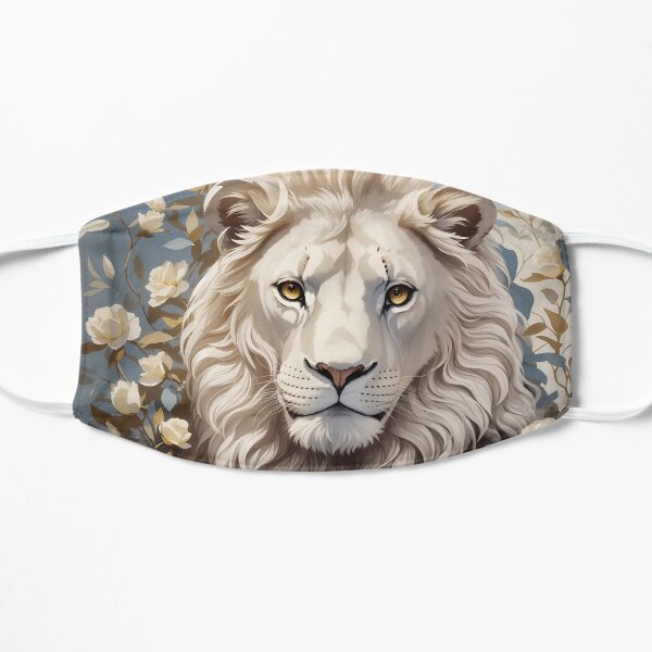 Majestic Floral Guardian Flat Mask