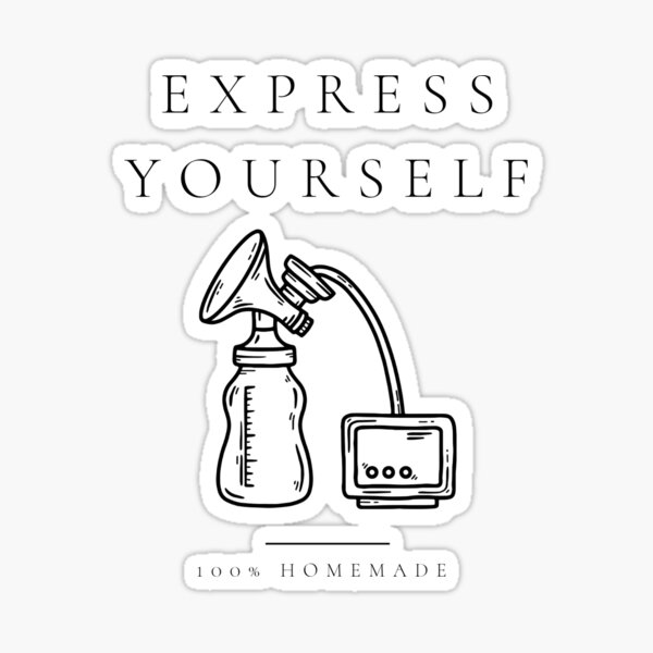 Item preview, Express Yourself Breastfeeding  designed and sold by Lauren Garnett.