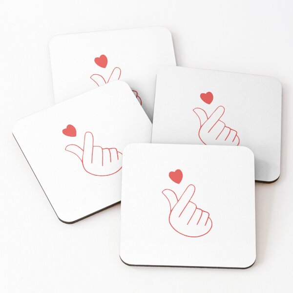 Item preview, Korean Finger Heart Corazon Coreano KPOP  designed and sold by ShopKate.