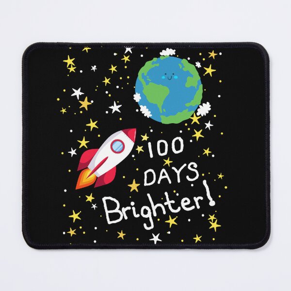 Aperçu de l'œuvre Fusée d'étoiles planétaires 100 jours plus brillantes en orbite Space Boys créée et vendue par MoCalli.