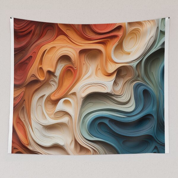 Item preview, Textured chromatic swirl designed and sold by manaxart.