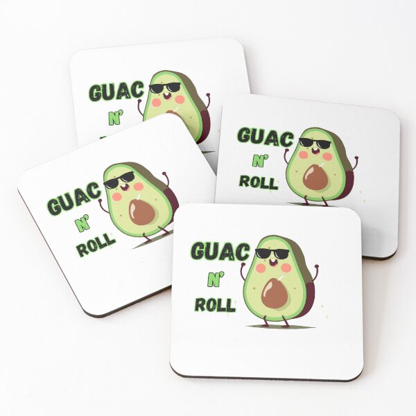 Item preview, cool guac n' roll avocado designed and sold by Urban-Swaggz.