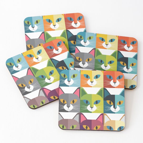 Item preview, cats heads designed and sold by ilbd90.