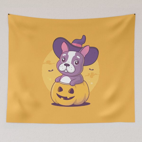 Item preview, Frenchie Halloween designed and sold by zoljo.