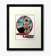 Amazing Larry Framed Print