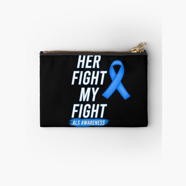 Item preview, Her Fight Is My Fight ALS Amyotrophic Lateral Sclerosis Awareness designed and sold by Color-Sparkle.