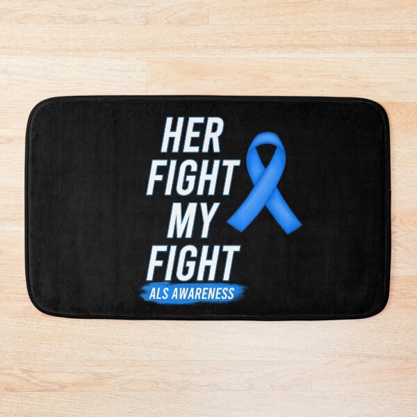 Item preview, Her Fight Is My Fight ALS Amyotrophic Lateral Sclerosis Awareness designed and sold by Color-Sparkle.