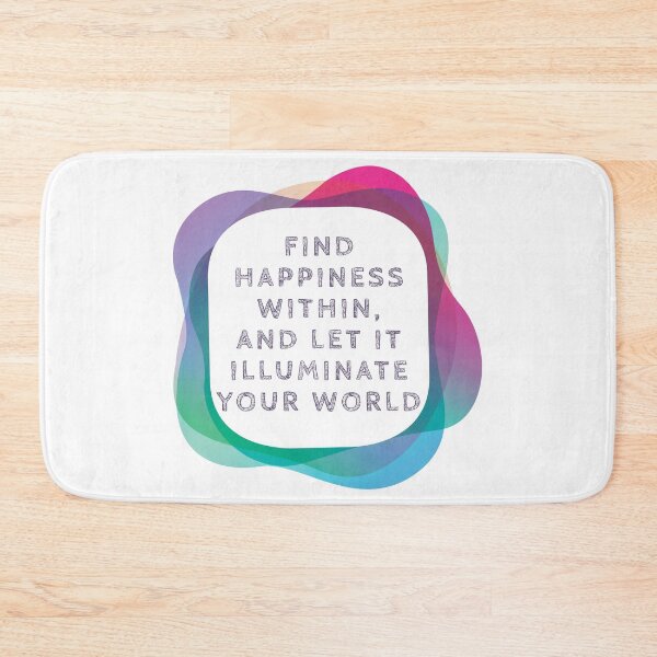 Item preview, Find happiness within, and let it illuminate your world designed and sold by DC Shop.