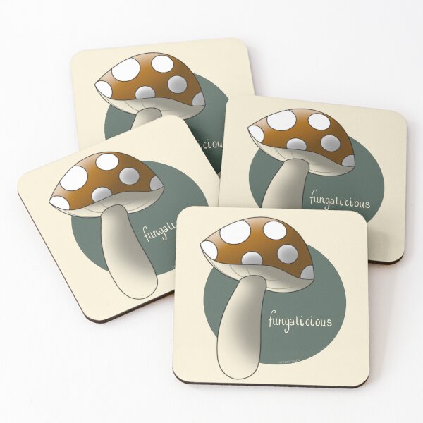 Item preview, Fungalicious designed and sold by Cait Wight Art.