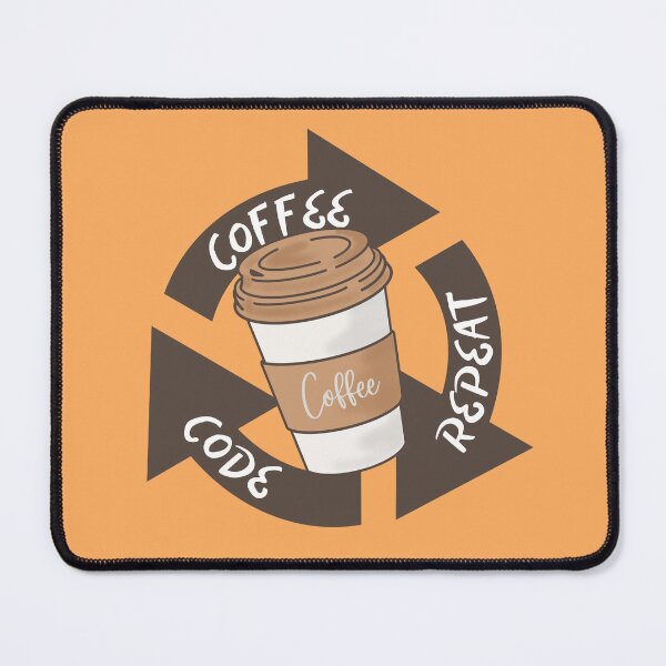 Item preview, Code Coffee Repeat designed and sold by XenonQQ.