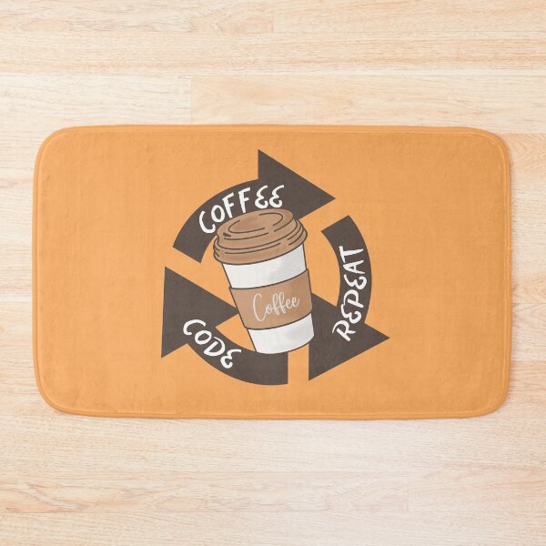Item preview, Code Coffee Repeat designed and sold by XenonQQ.