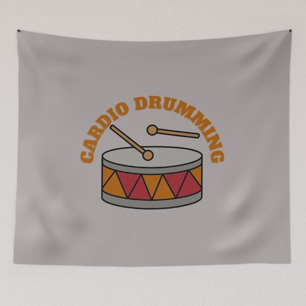 Item preview, Drumming Is My Cardio Funny Quote designed and sold by M4K-Design.