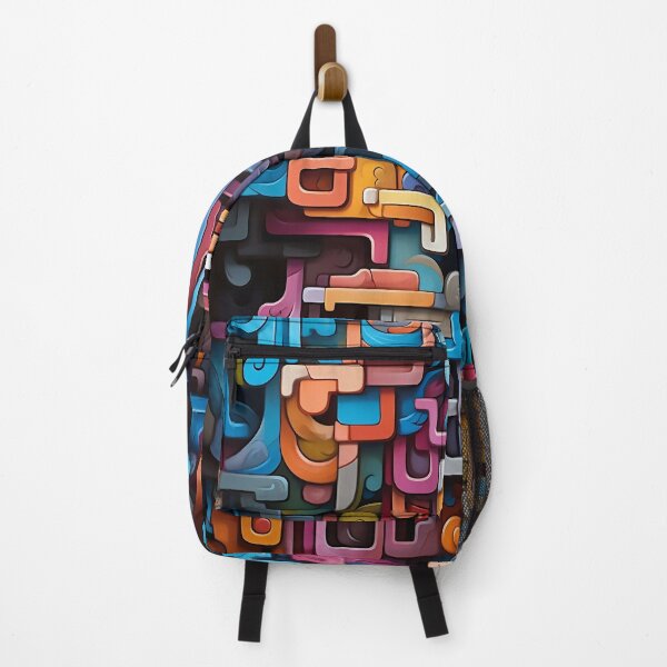Item preview, Abstract Graffiti blue painting designed and sold by manaxart.
