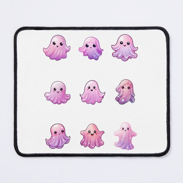 Item preview, Halloween Cute Pink Ghosts designed and sold by AMONGIFTS.