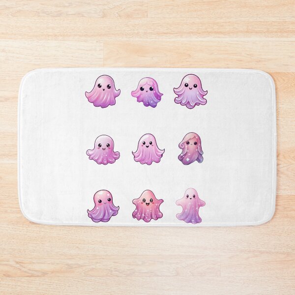Item preview, Halloween Cute Pink Ghosts designed and sold by AMONGIFTS.