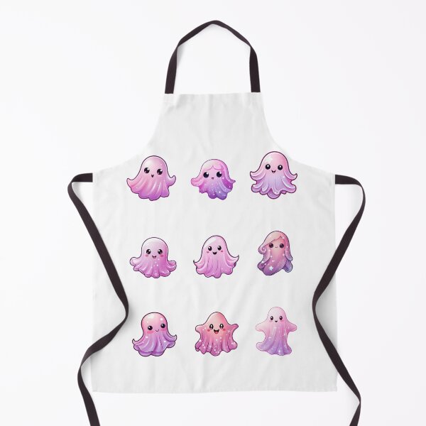 Item preview, Halloween Cute Pink Ghosts designed and sold by AMONGIFTS.