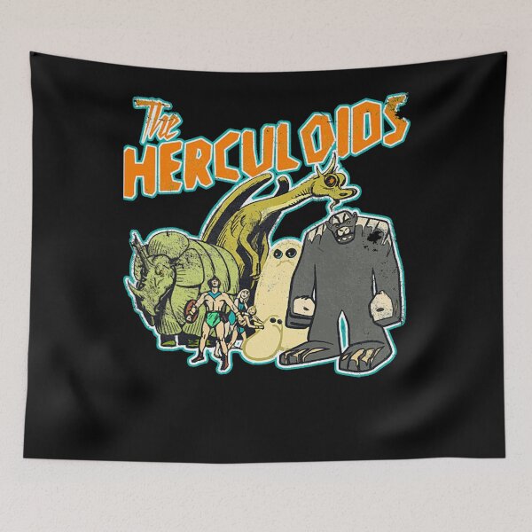Item preview, The Herculoids, distressed designed and sold by GarmentUnEmpl.