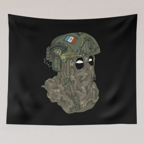 Item preview, French soldier, fast helmet. designed and sold by JJadx.