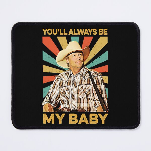 Item preview, Retro Alan Shirt Jackson - You'll Always Be My Baby designed and sold by CandyAyannaA.