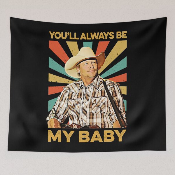 Item preview, Retro Alan Shirt Jackson - You'll Always Be My Baby designed and sold by CandyAyannaA.