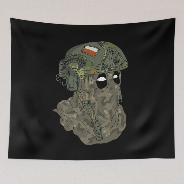 Item preview, Polish soldier, fast helmet. designed and sold by JJadx.