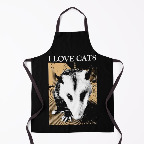 Item preview, I Love Cats Opossum Vintage designed and sold by VintageMedatsu.