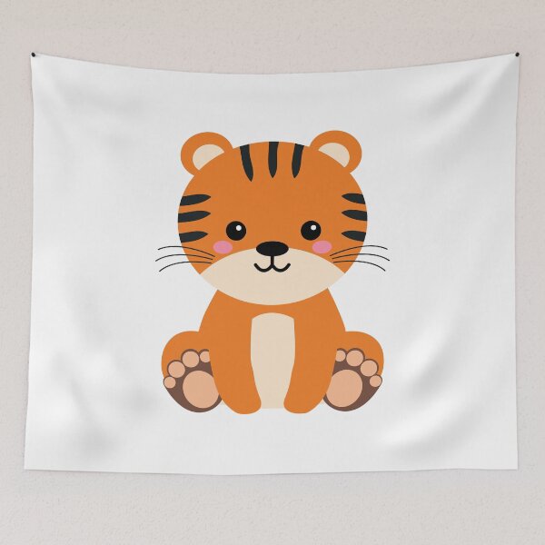 Item preview, Happy tiger designed and sold by The art world.