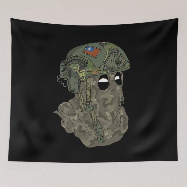 Item preview, Taiwanese soldier, fast helmet. designed and sold by JJadx.